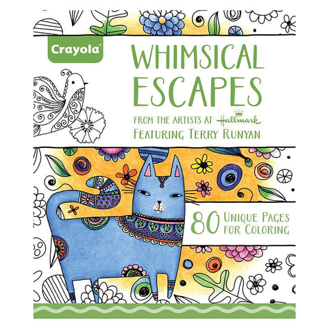 COLORING BOOK WHIMSICAL ESCAPES