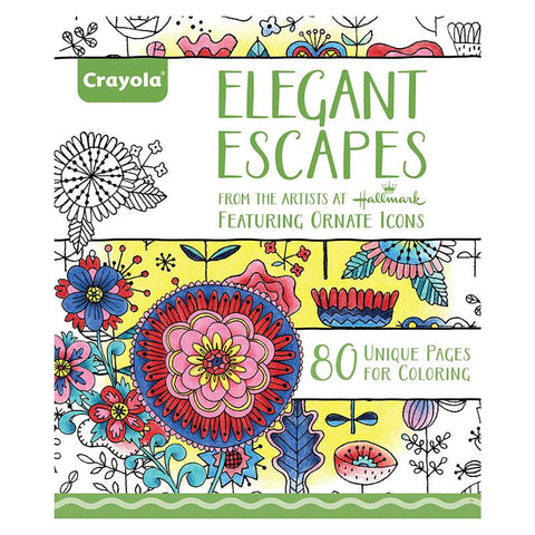 COLORING BOOK ELEGANT ESCAPES