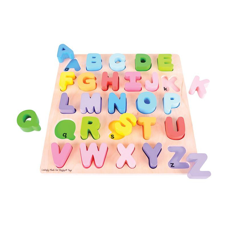 CHUNKY ALPHABET PUZZLE UPPERCASE