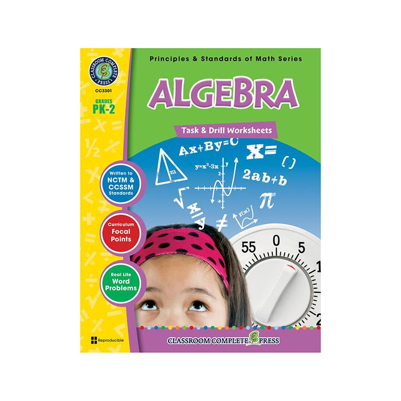 GR PK-2 MATH TASK & DRILL ALGEBRA