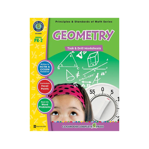 GR PK-2 MATH TASK & DRILL GEOMETRY