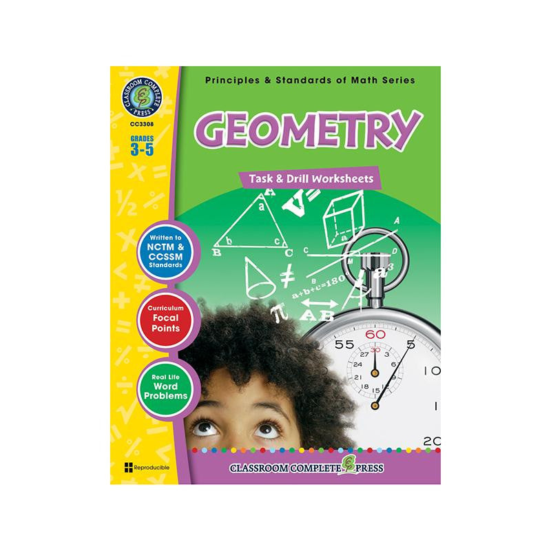 GR 3-5 MATH TASK & DRILL GEOMETRY