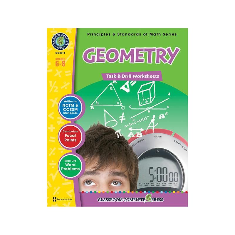 GR 6-8 MATH TASK & DRILL GEOMETRY