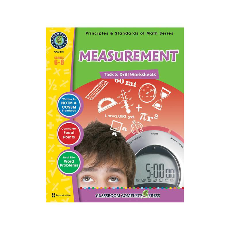 GR 6-8 MATH TASK&DRILL MEASUREMENT