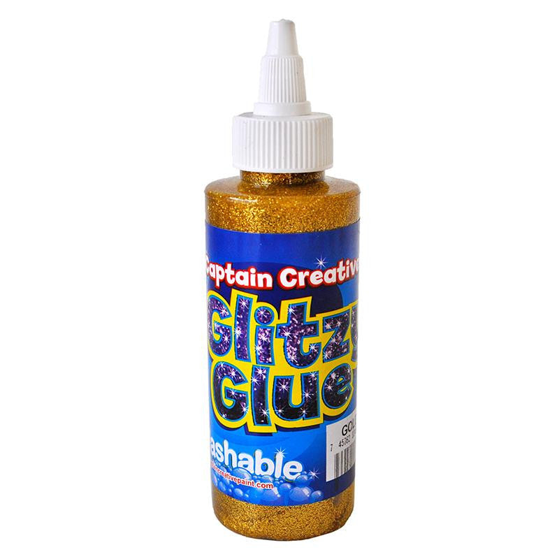 GLITZY GLUE GOLD 4 OZ BY CAPTAIN