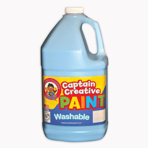 LIGHT BLUE GALLON WASHABLE PAINT BY