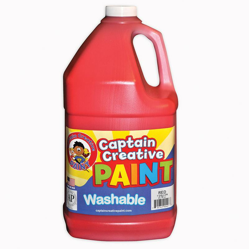 RED GALLON WASHABLE PAINT CAPTAIN