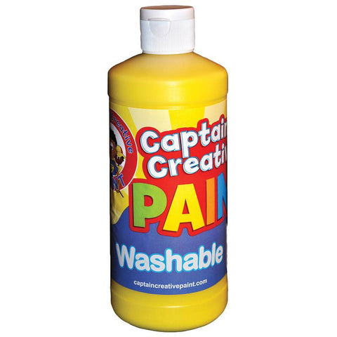 YELLOW 16OZ WASHABLE PAINT CAPTAIN