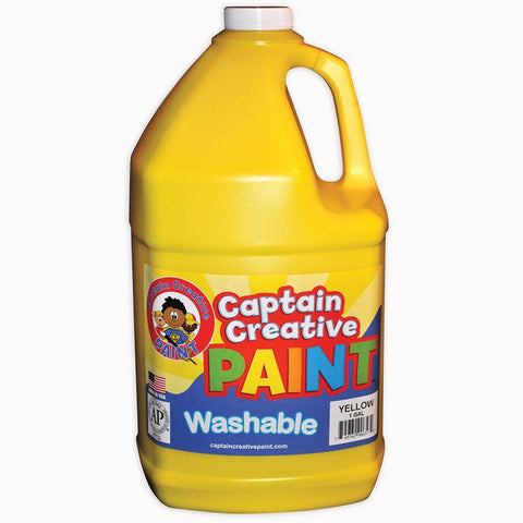 YELLOW GALLON WASHABLE PAINT BY