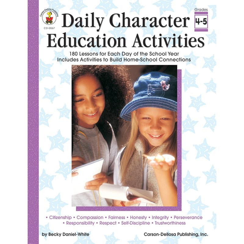 CHARACTER ED ACTIVITIES GR4-5 DAILY