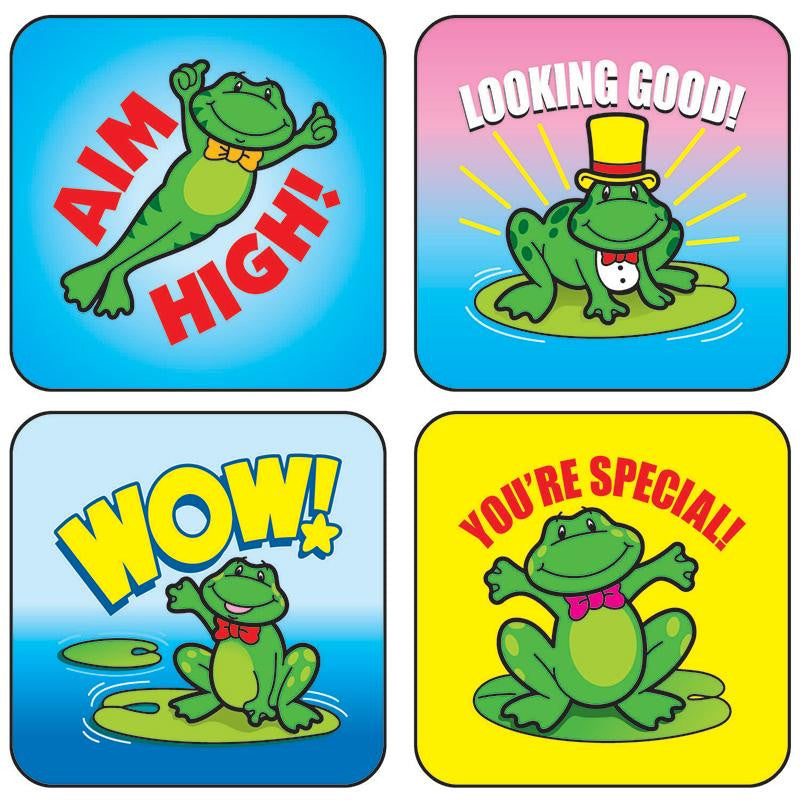 STICKERS FROGS 120-PK ACID & LIGNIN