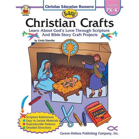 EASY CHRISTIAN CRAFTS GR PK-K