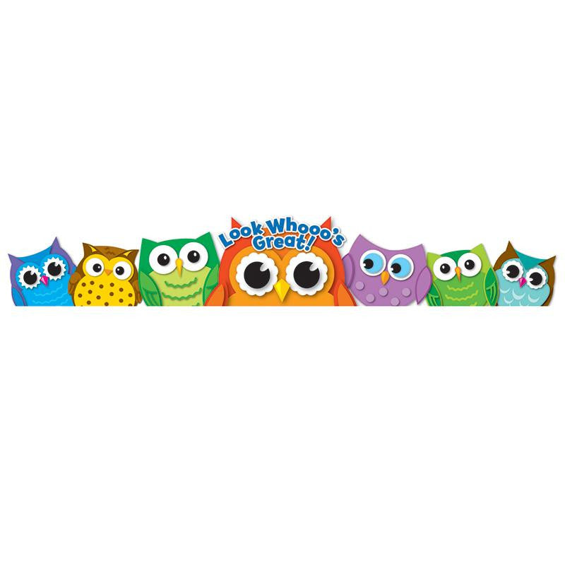 COLORFUL OWLS CROWNS 30CT