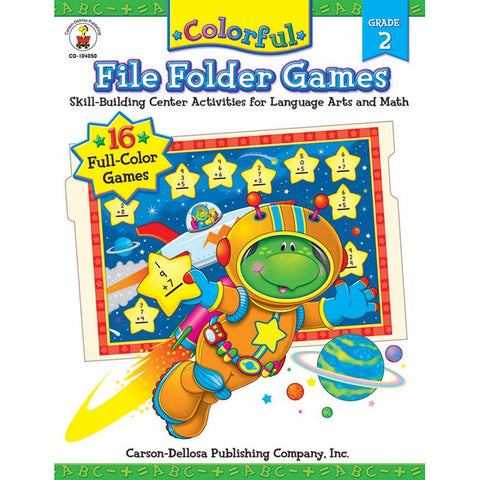 COLORFUL FILE FOLDER GAMES GR 2