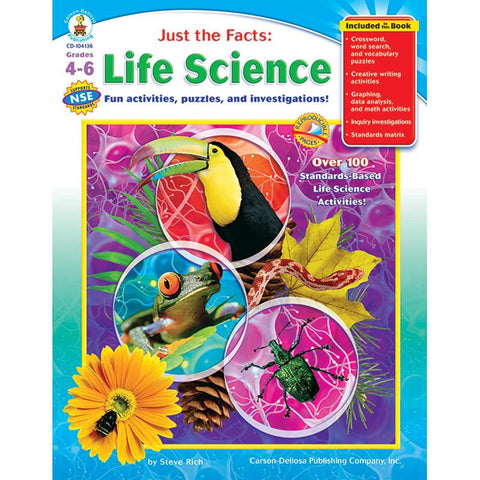 JUST THE FACTS LIFE SCIENCE BOOKS