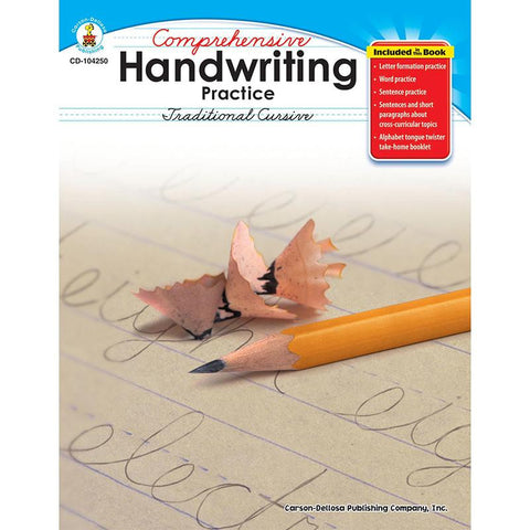 COMPREHENSIVE HANDWRITING PRACTICE