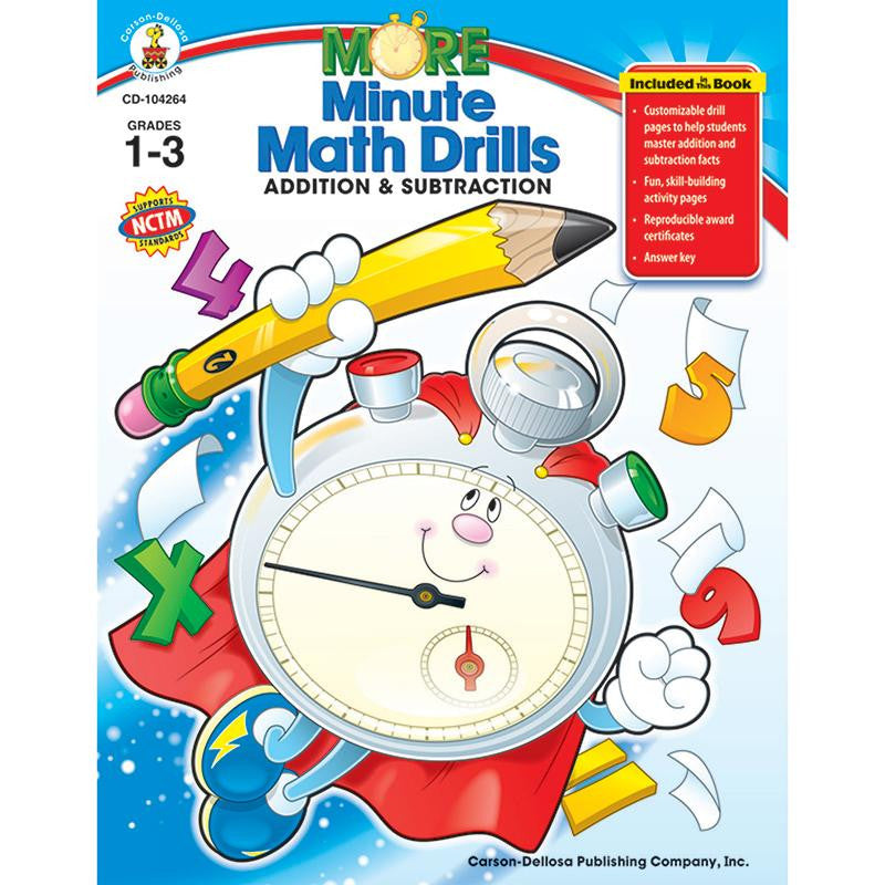 MINUTE MATH DRILLS ADDITION &