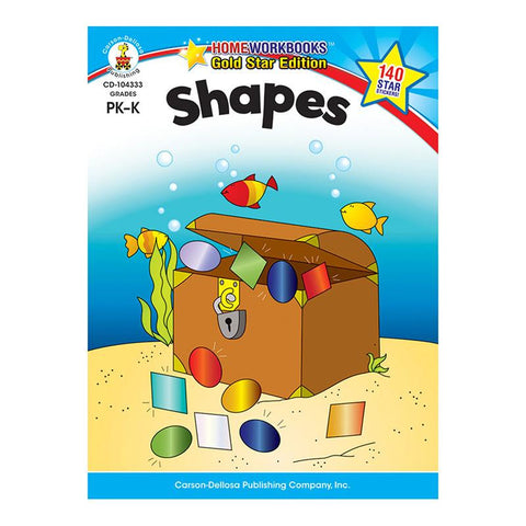 SHAPES HOME WORKBOOK GR PK-K