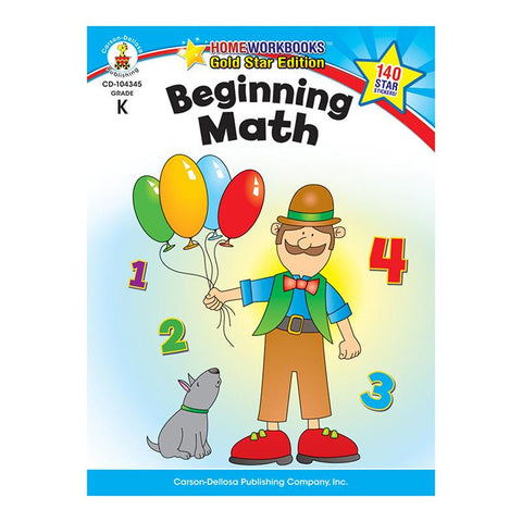 BEGINNING MATH HOME WORKBOOK GR K