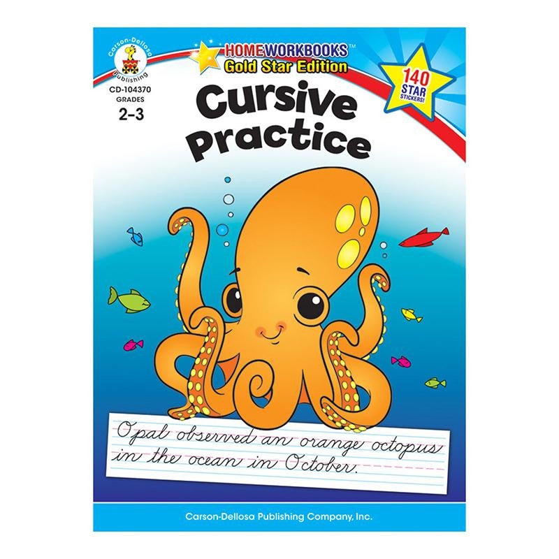 CURSIVE PRACTICE HOME WORKBOOK