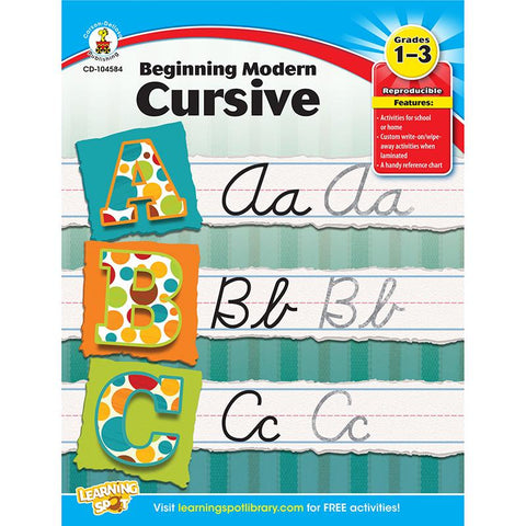 BEGINNING MODERN CURSIVE GR 1-3