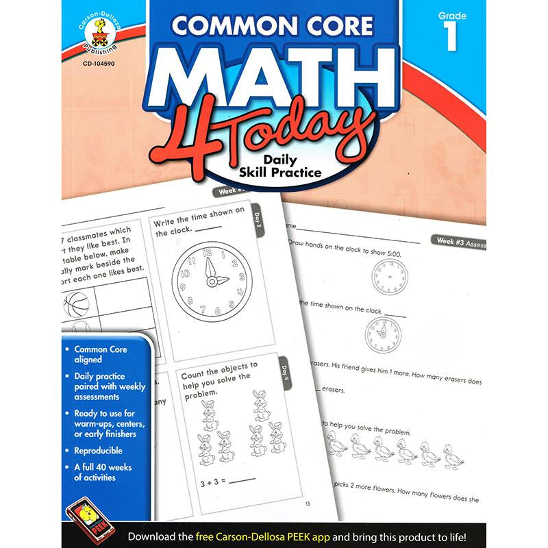 MATH 4 TODAY GR 1