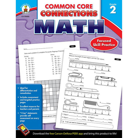 MATH GR 2 COMMON CORE CONNECTIONS