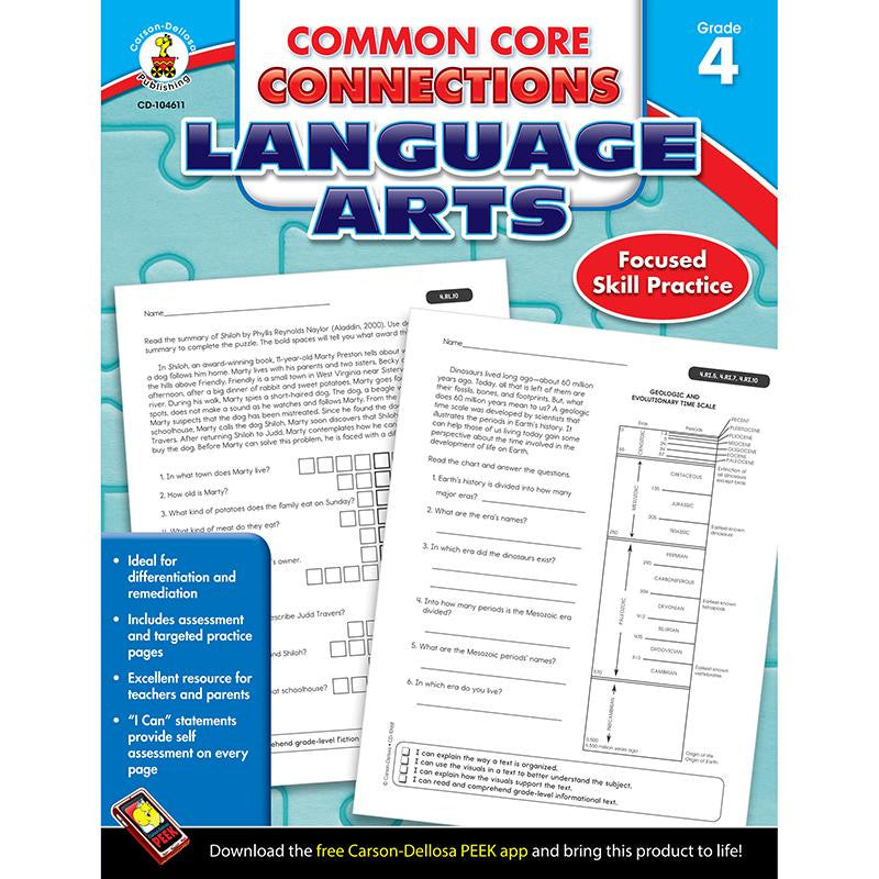 LANGUAGE ARTS GR 4 COMMON CORE