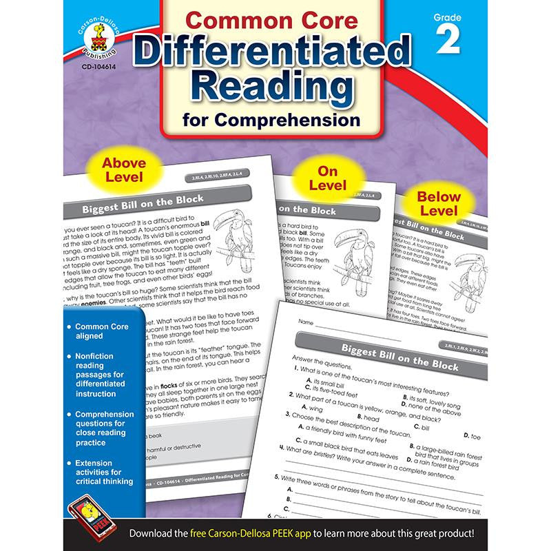 BOOK 2 DIFFERENTIATED READING FOR