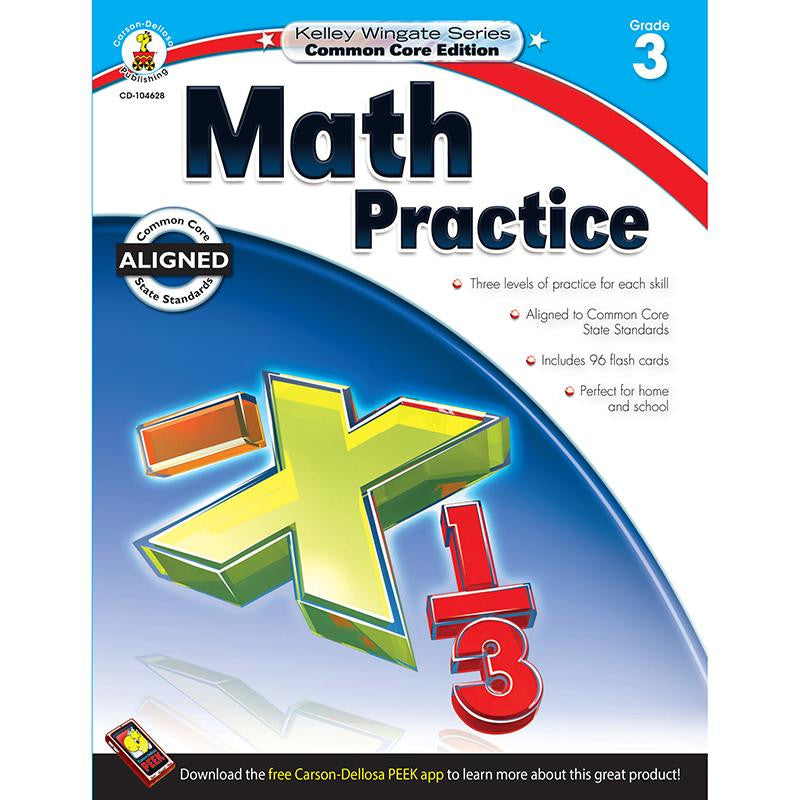 MATH PRACTICE BOOK GR 3