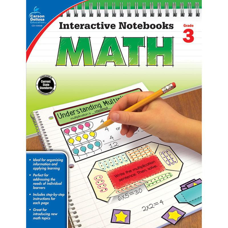 INTERACTIVE NOTEBOOKS MATH GR 3