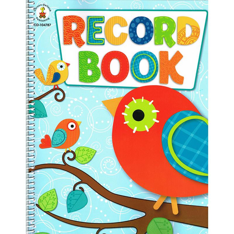 BOHO BIRDS RECORD BOOK