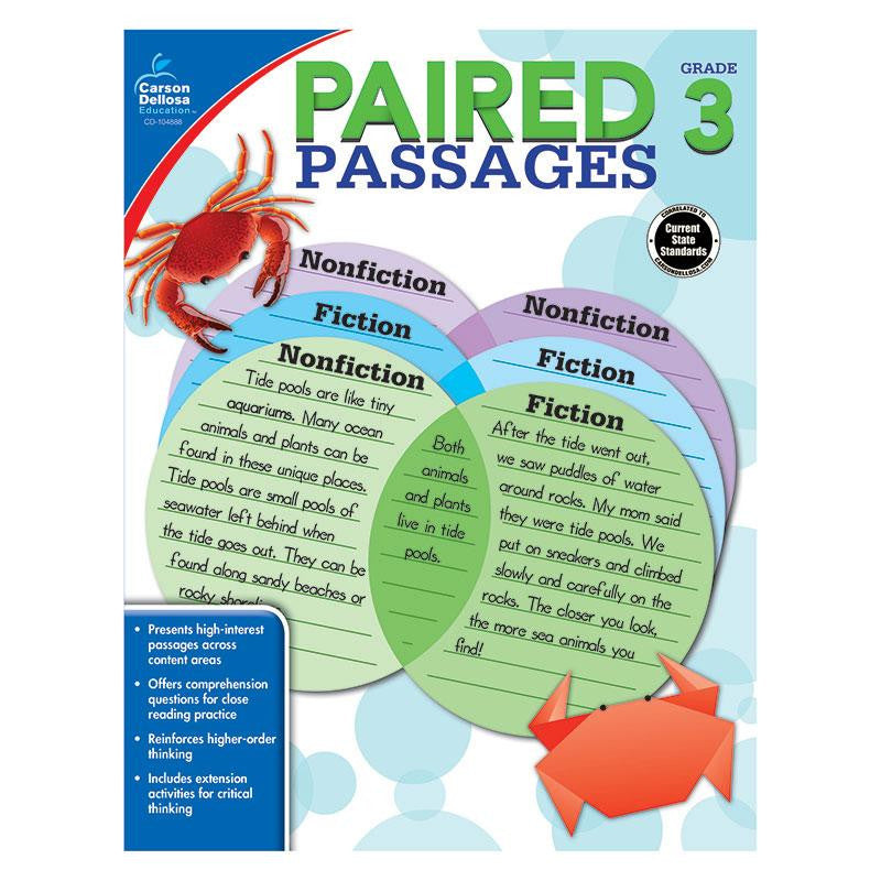 PAIRED PASSAGES GR 3