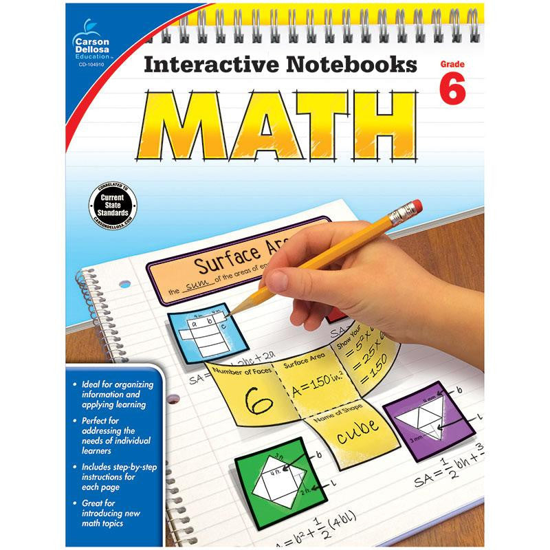 INTERACTIVE NOTEBOOKS MATH GR 6