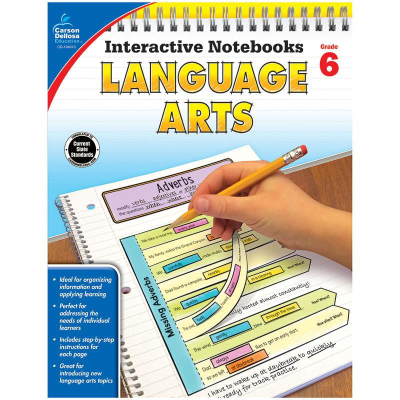 INTERACTIVE NOTEBOOKS LANGUAGE ARTS