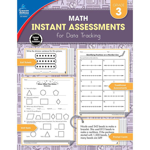 INSTANT ASSMNTS DATA TRACKING GR 3