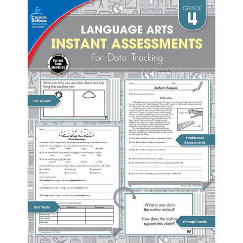 INSTANT ASSMNTS DATA TRACKING GR 4