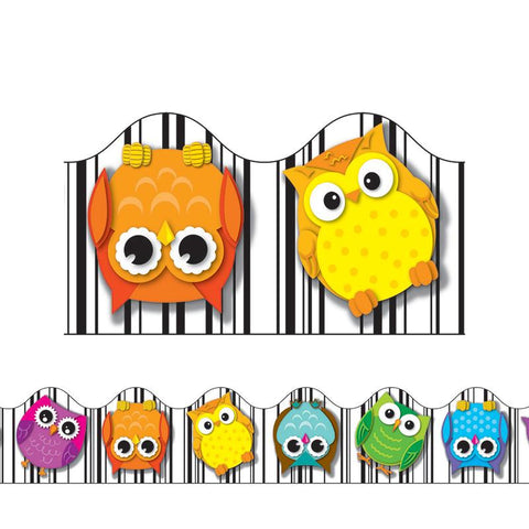 COLORFUL OWLS STRIPS