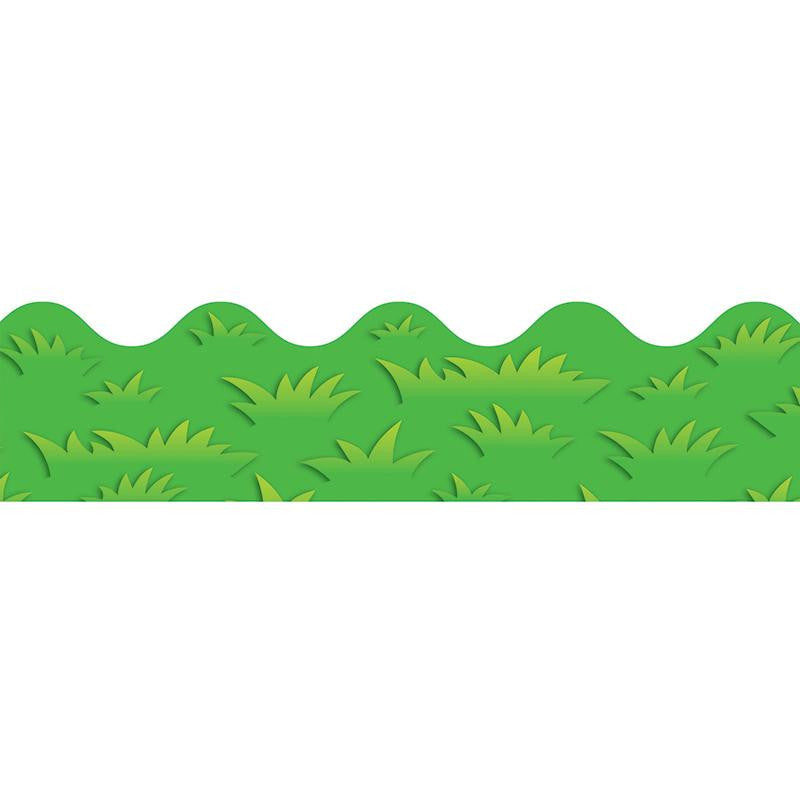 GRASS SCALLOPED BORDER