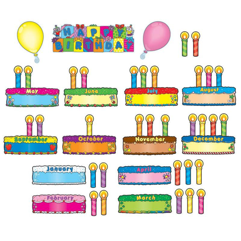 BIRTHDAY CAKES MINI BB SET