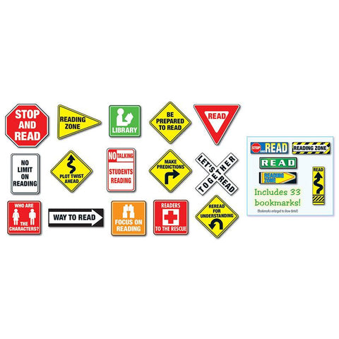 BB SET READING ROAD SIGNS