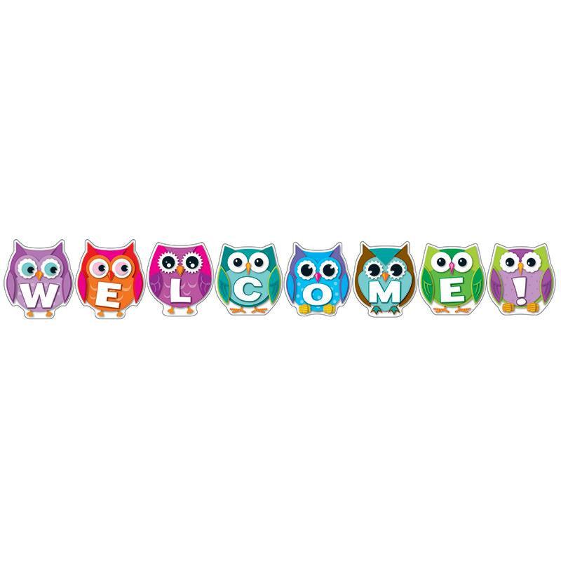 COLORFUL OWL WELCOME