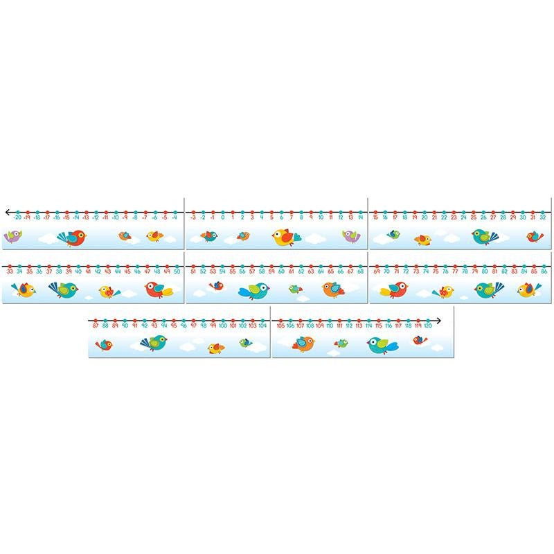 BOHO BIRDS NUMBER LINE