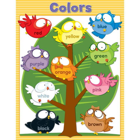 OWL PALS COLORS CHARTLET GR PK-1