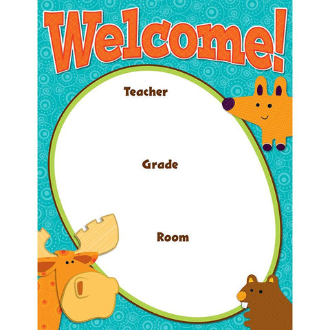 MOOSE & FRIENDS WELCOME CHART