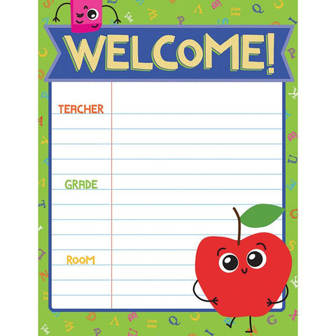 WELCOME CHARTLET GR PK-3