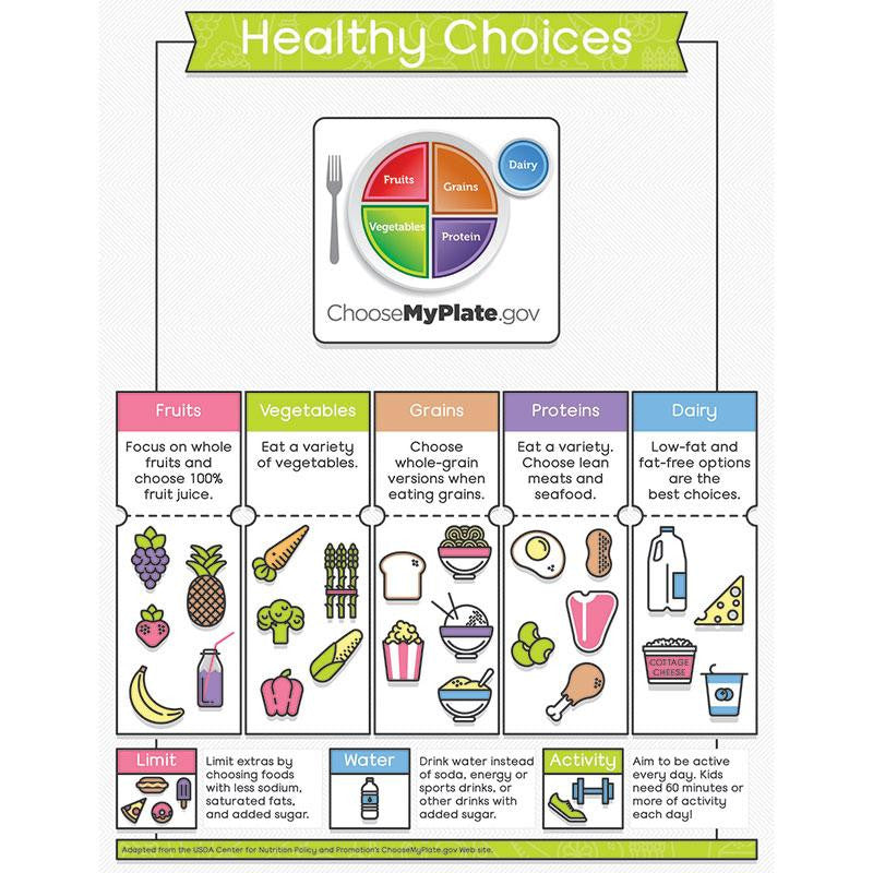 HEALTHY CHOICES CHARTLET GR K-5