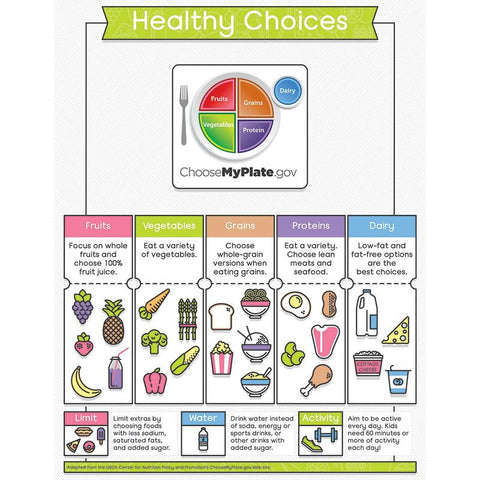 HEALTHY CHOICES CHARTLET GR K-5