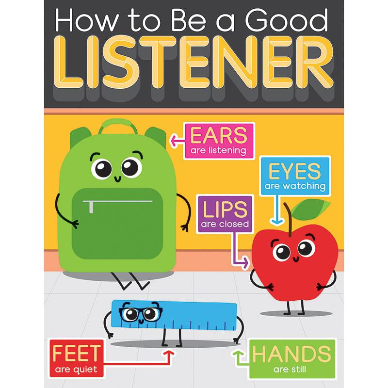 HOW TO BE GOOD LISTEN CHART GR K-5