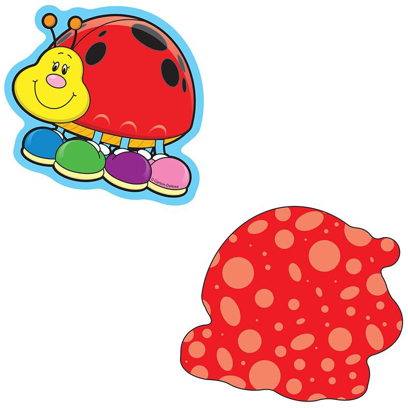 MINI CUTOUTS SINGLE LADYBUGS